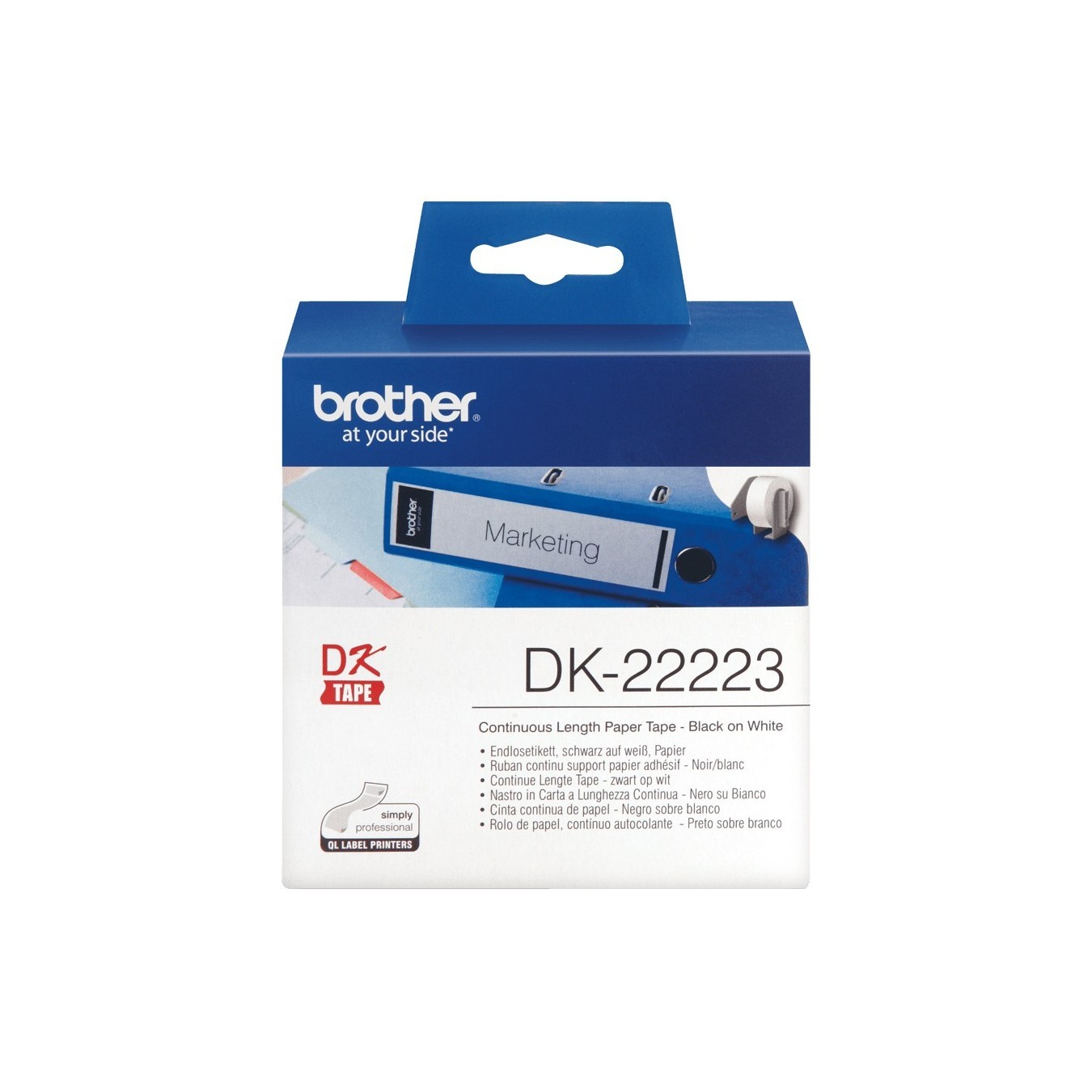 Brother Thermal Paper - DK22223 - 50mm — Buy in Cyprus with Fast Delivery