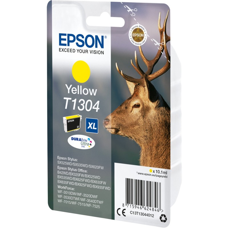 Buy Epson Ink 1LB - T1304 - ink cartridge yellow extra high capacity 10.1ml 1-pa... in Cyprus, Nicosia, Limassol, Larnaka, Pafos