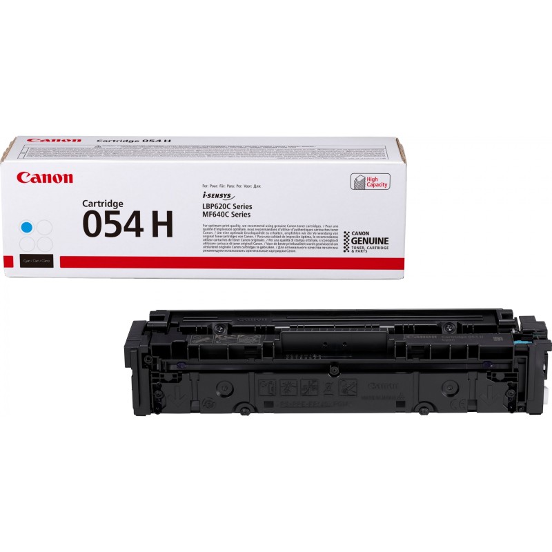 Buy Canon Toner Cartridge - 054 H - High capacity, Cyan, Original in Cyprus, Nicosia, Limassol, Larnaka, Pafos