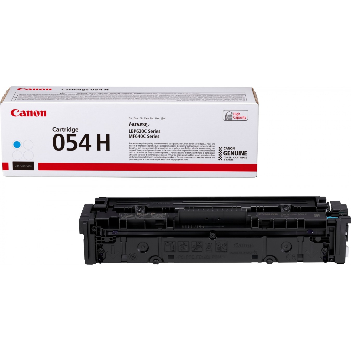 Canon Toner Cartridge - 054 H - High capacity, Cyan, Original — Buy in Cyprus with Fast Delivery