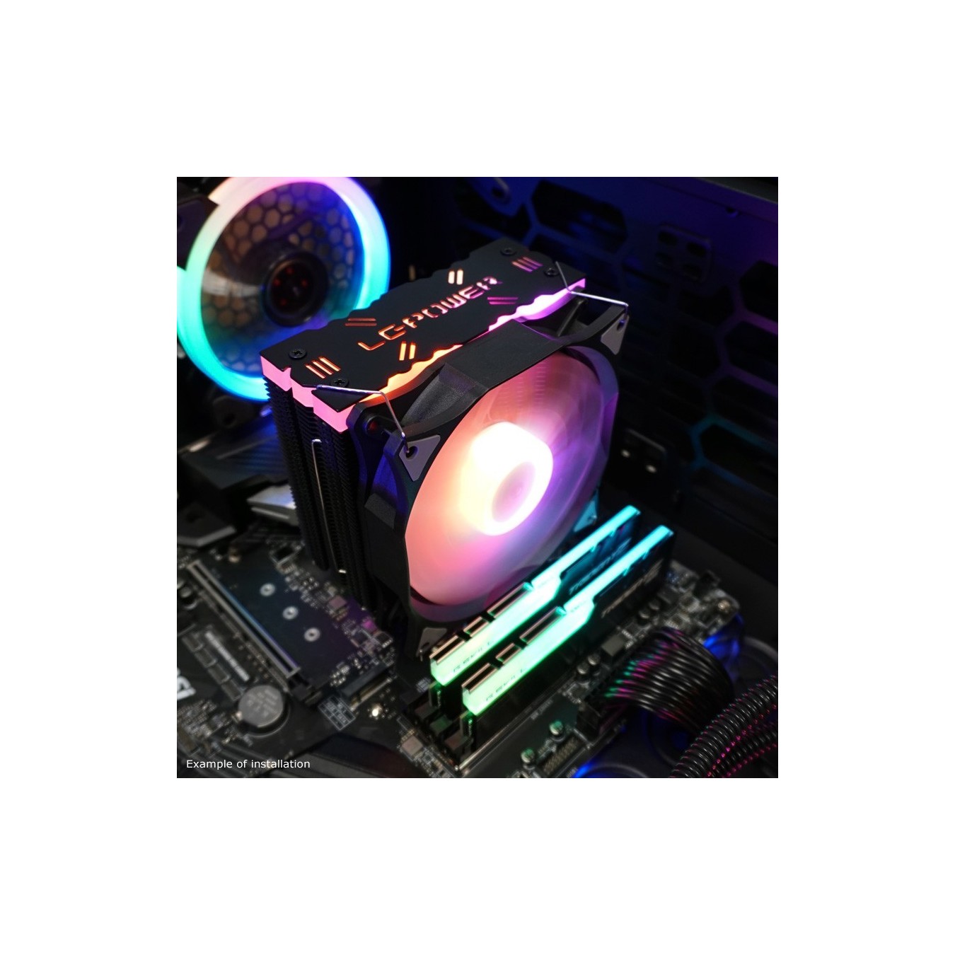 K LC-Power Cooler - LC-CC-120-ARGB-PRO - 1700 1150 1151 1156 1366 — Buy in Cyprus with Fast Delivery