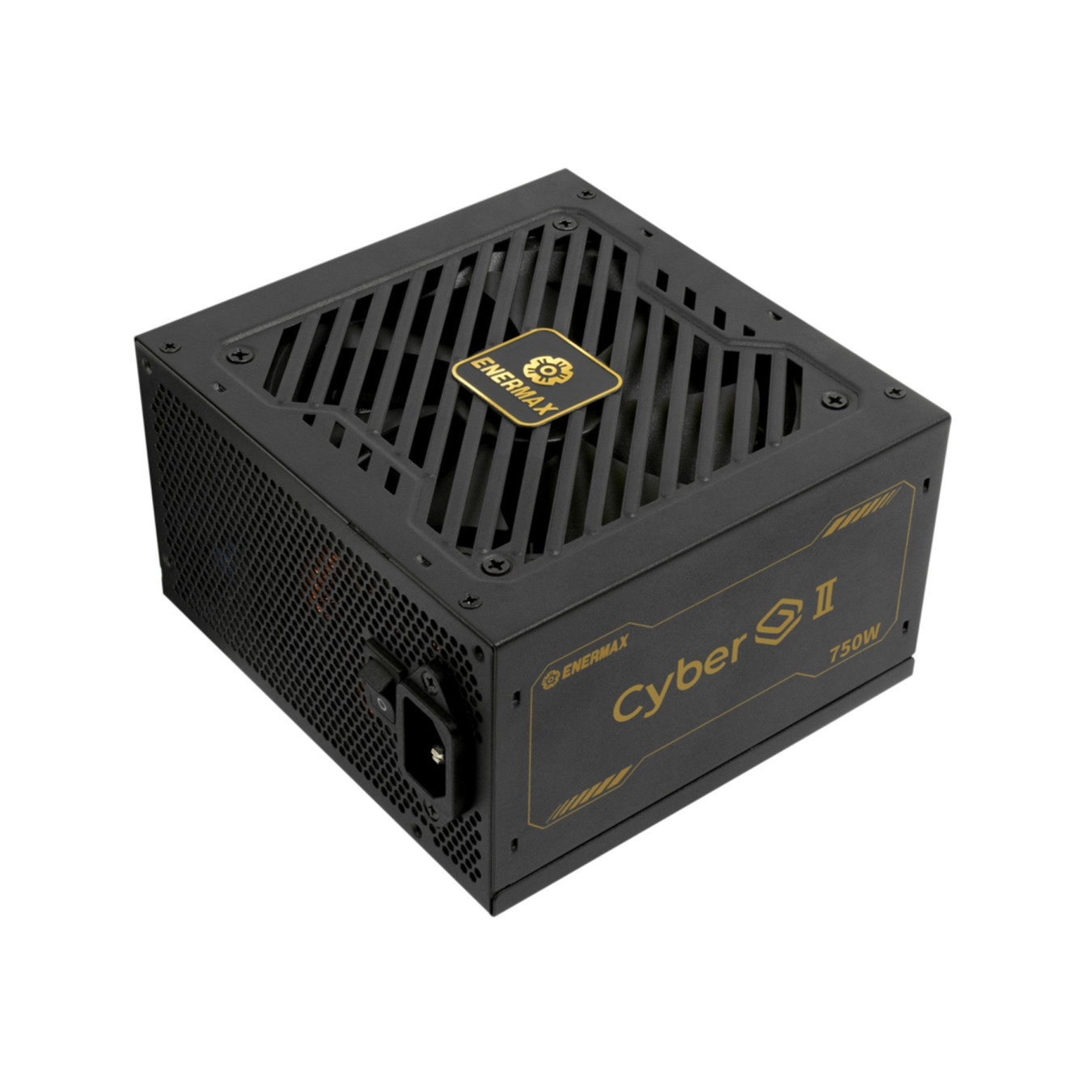 Enermax CyberG2 750W - ATX 3.1 Power Supply, 80 PLUS Gold, Non-Modular, Black (PCIe 5.1) — Buy in Cyprus with Fast Delivery