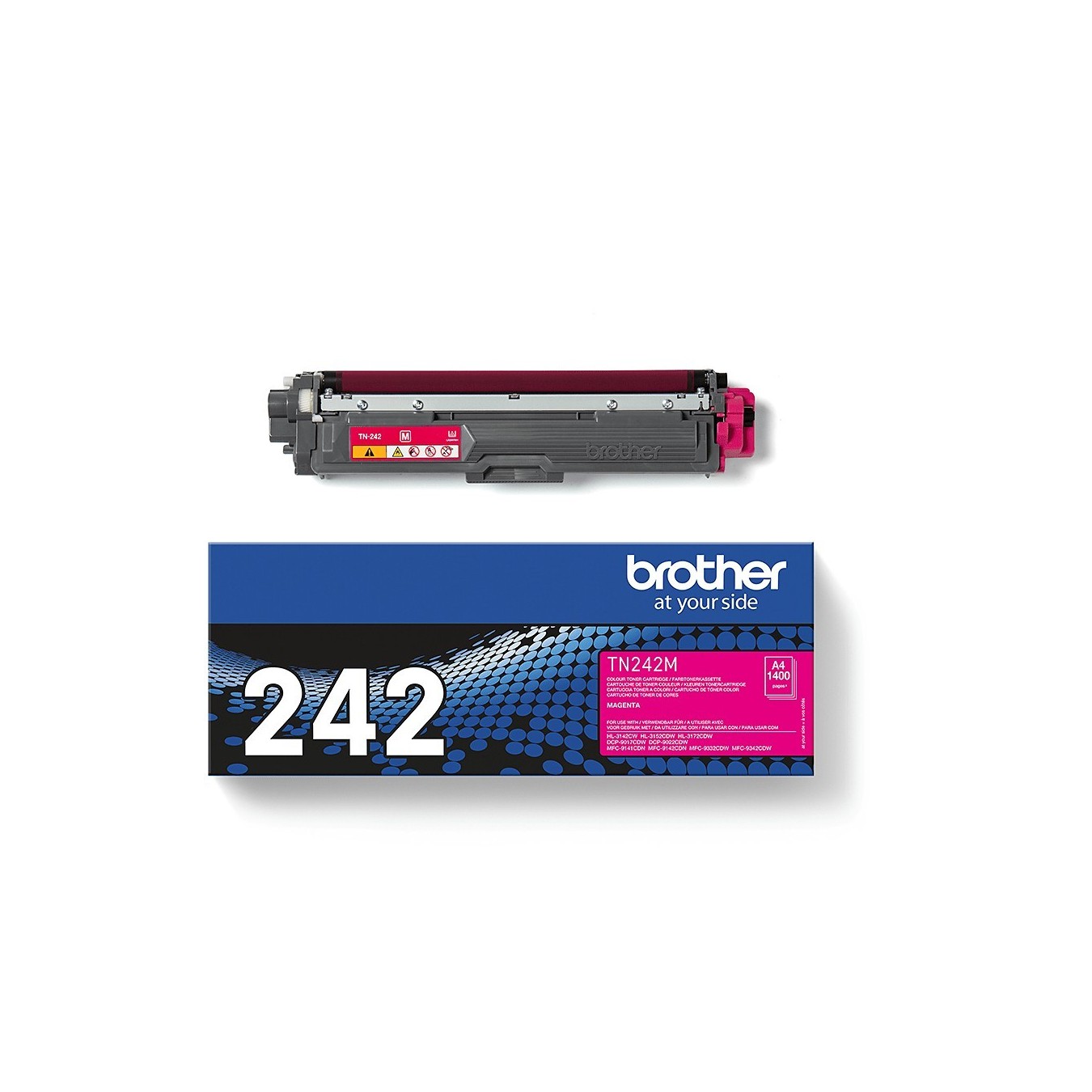 Brother Toner - TN-242M - Magenta up to 1,400 pages per ISO IEC 19798 — Buy in Cyprus with Fast Delivery