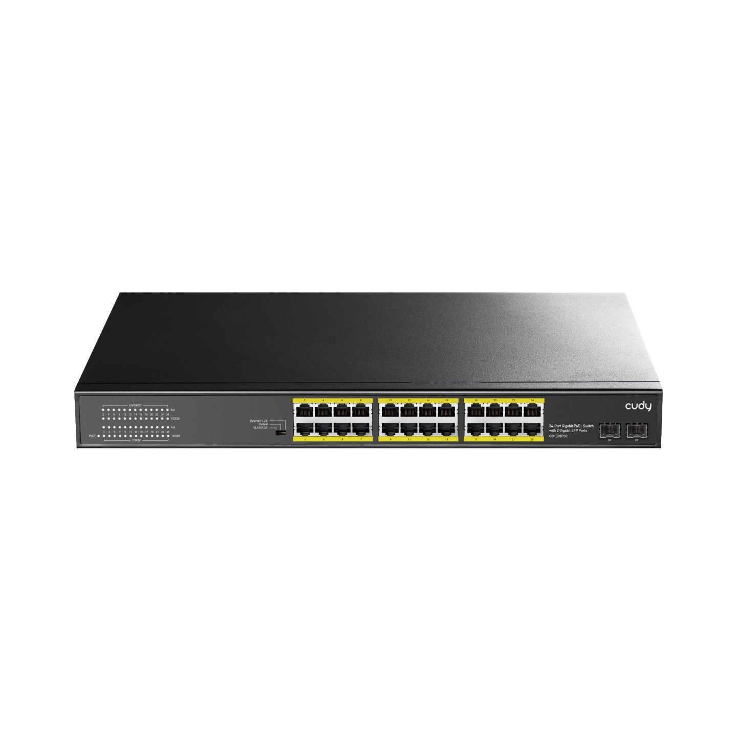 Cudy - GS1028PS2 - 24+2P PoE+ SFP — Buy in Cyprus with Fast Delivery