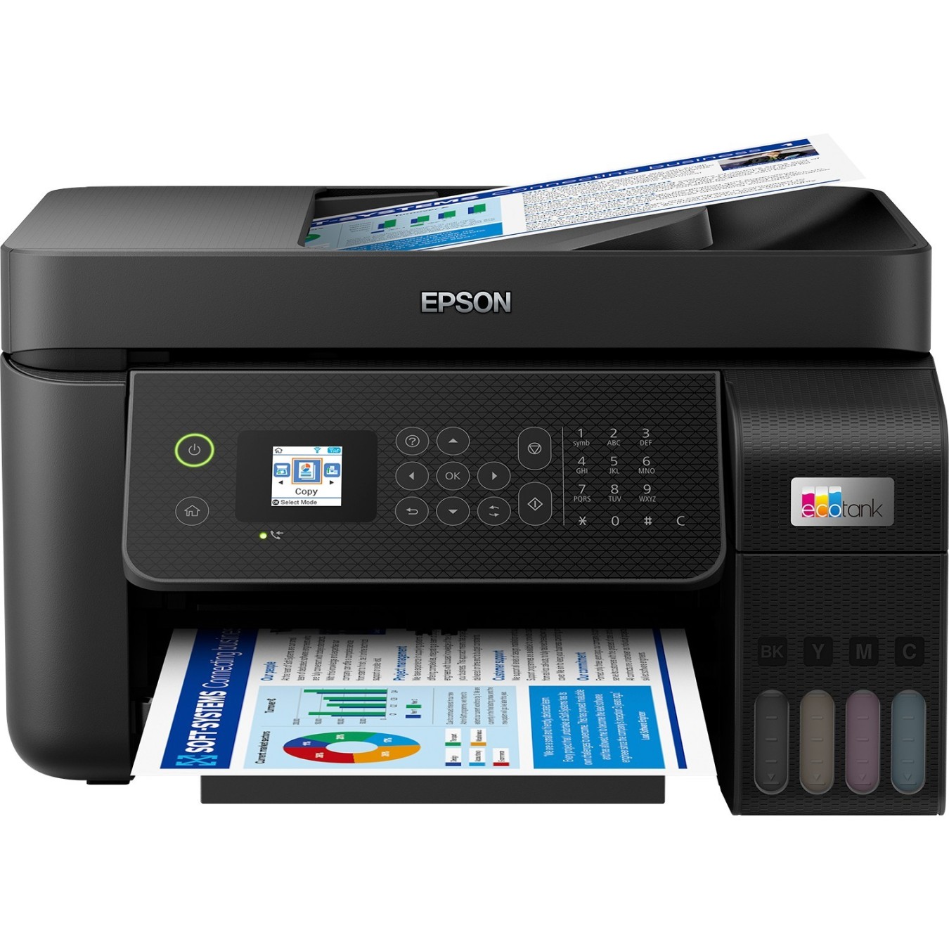Epson EcoTank - ET-4800 - 4in1 A4 LAN Wifi ADF — Buy in Cyprus with Fast Delivery