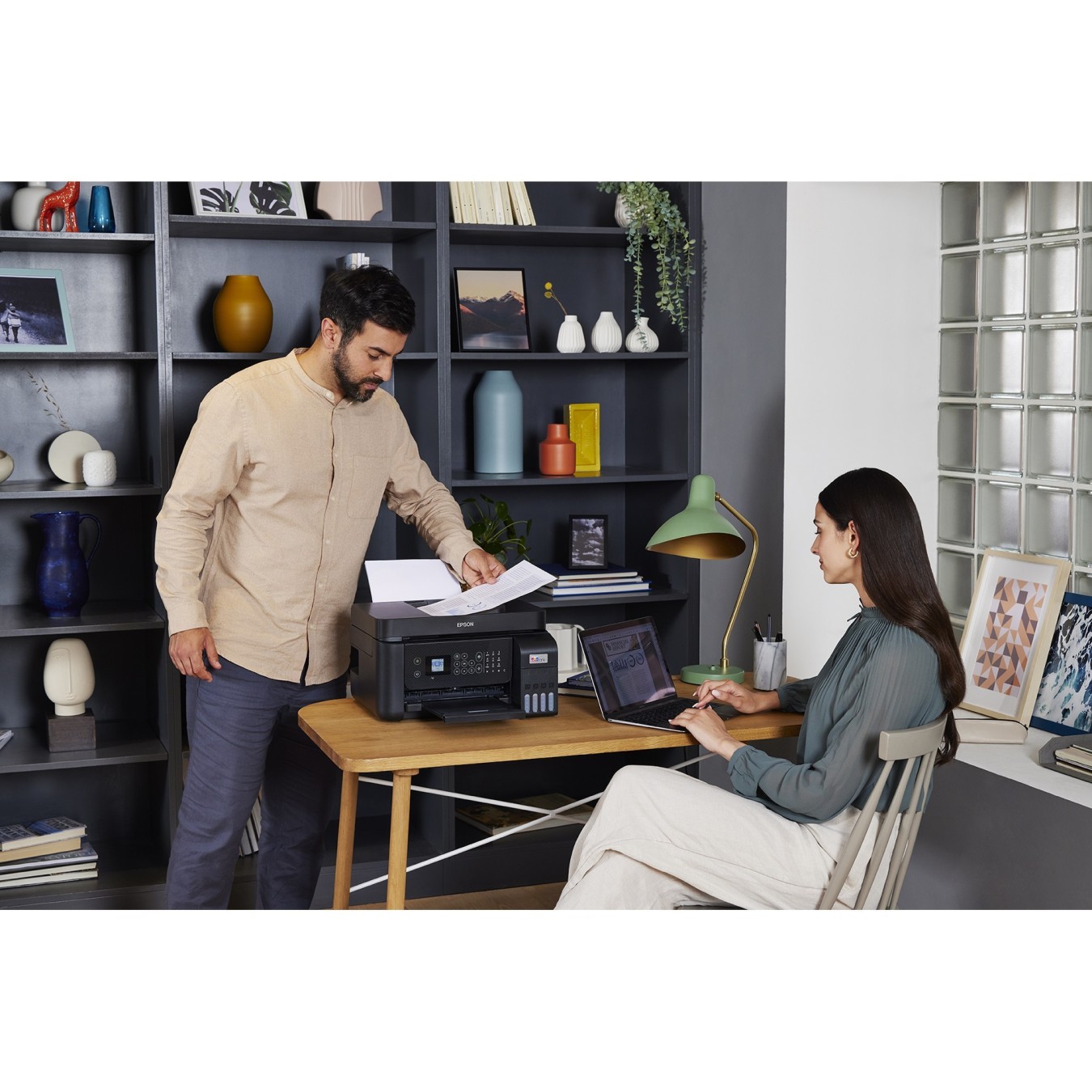 Epson EcoTank - ET-4800 - 4in1 A4 LAN Wifi ADF — Buy in Cyprus with Fast Delivery