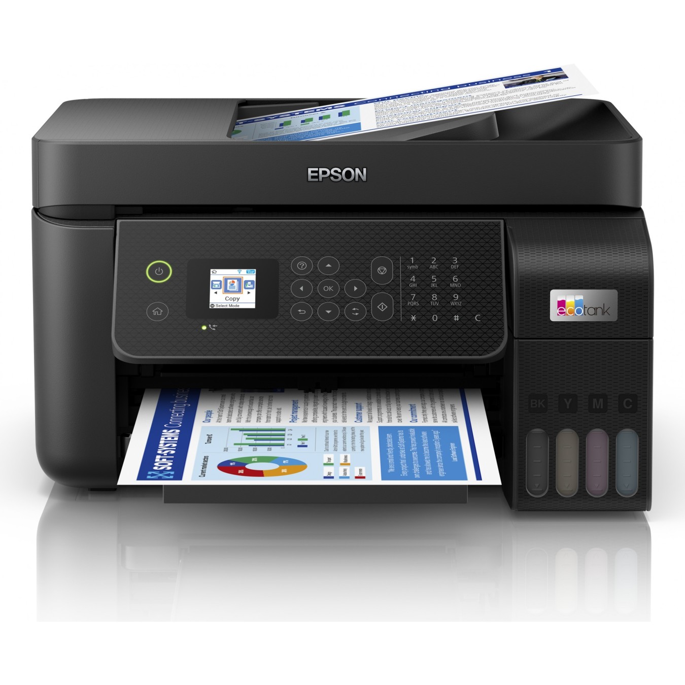 Epson EcoTank - ET-4800 - 4in1 A4 LAN Wifi ADF — Buy in Cyprus with Fast Delivery