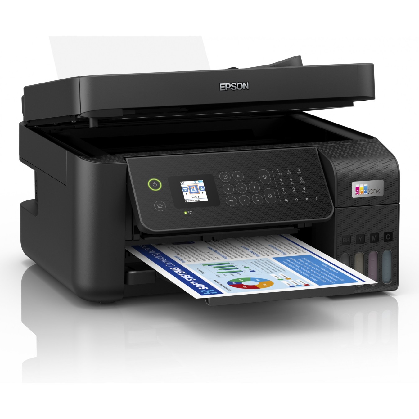 Epson EcoTank - ET-4800 - 4in1 A4 LAN Wifi ADF — Buy in Cyprus with Fast Delivery