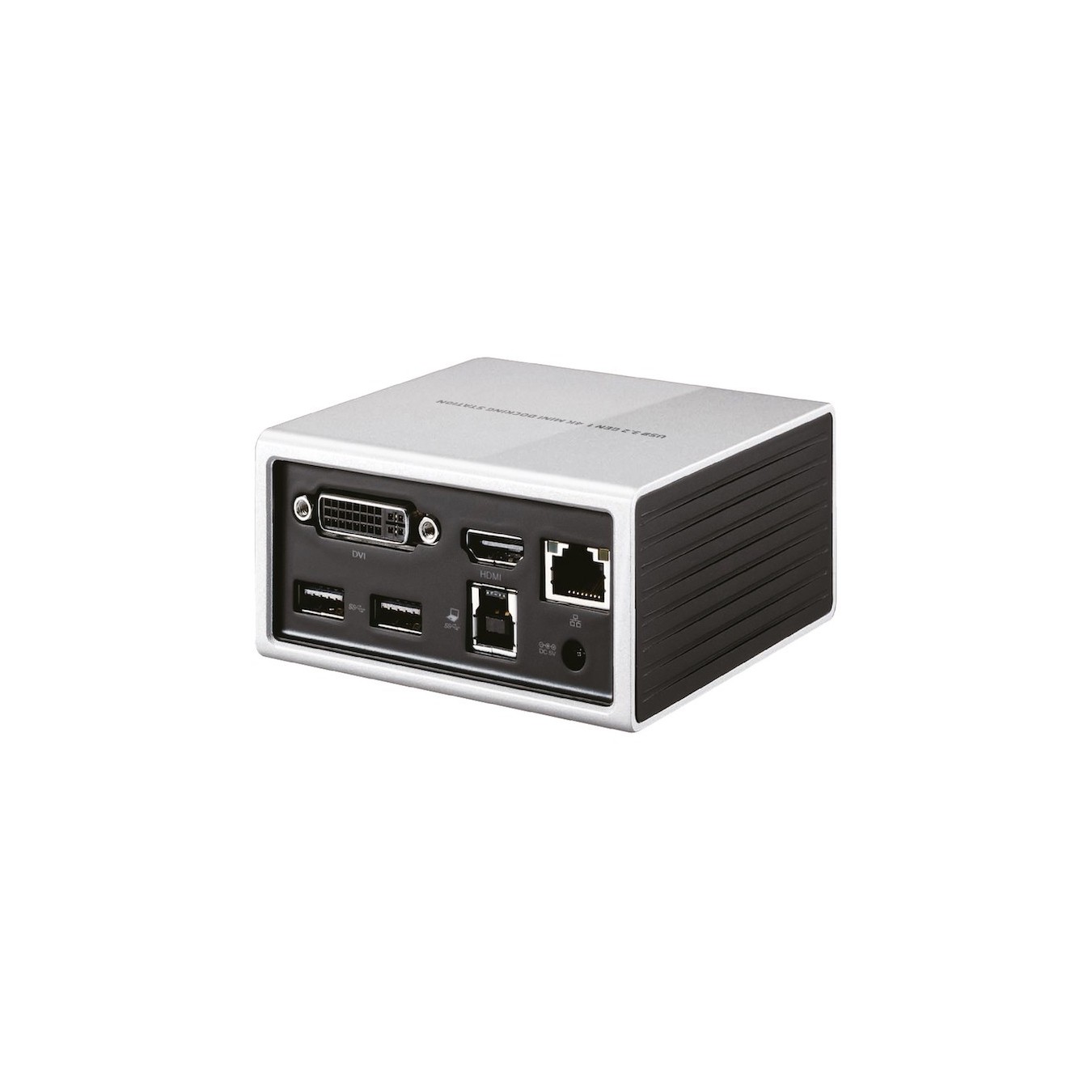Club3D 4K Mini-Docking USB3 - to 4x USB3 HDMI DVI LAN Silver — Buy in Cyprus with Fast Delivery