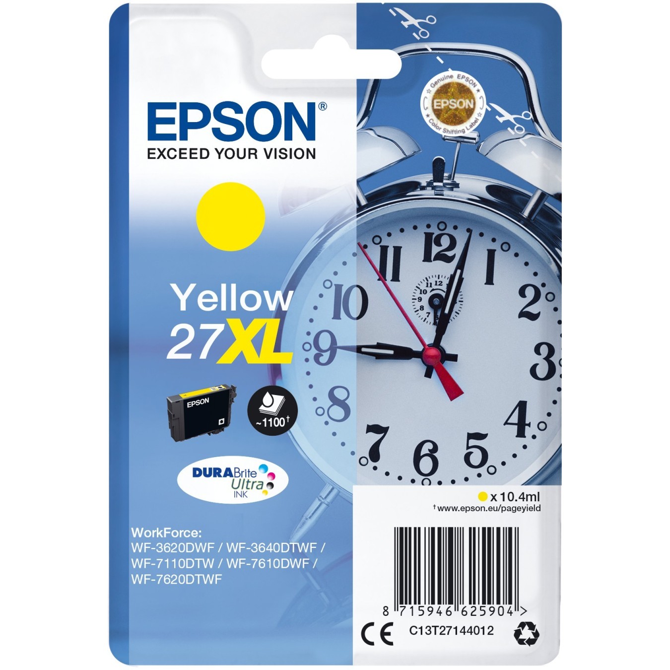 Epson - C13T27144012 - yellow HC — Buy in Cyprus with Fast Delivery