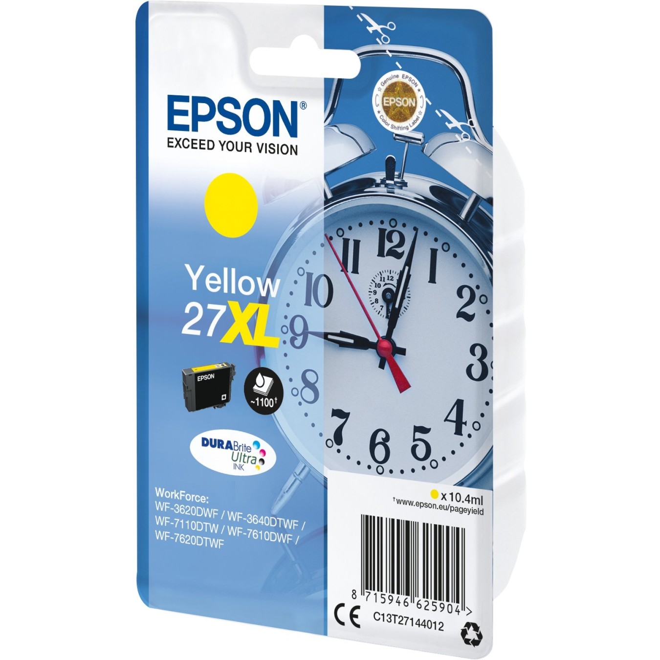 Epson - C13T27144012 - yellow HC — Buy in Cyprus with Fast Delivery