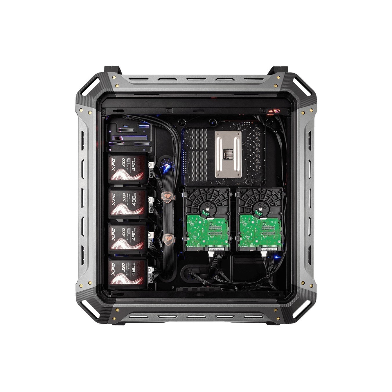 COUGAR Full-Tower Case - Panzer Max-G - Black — Buy in Cyprus with Fast Delivery