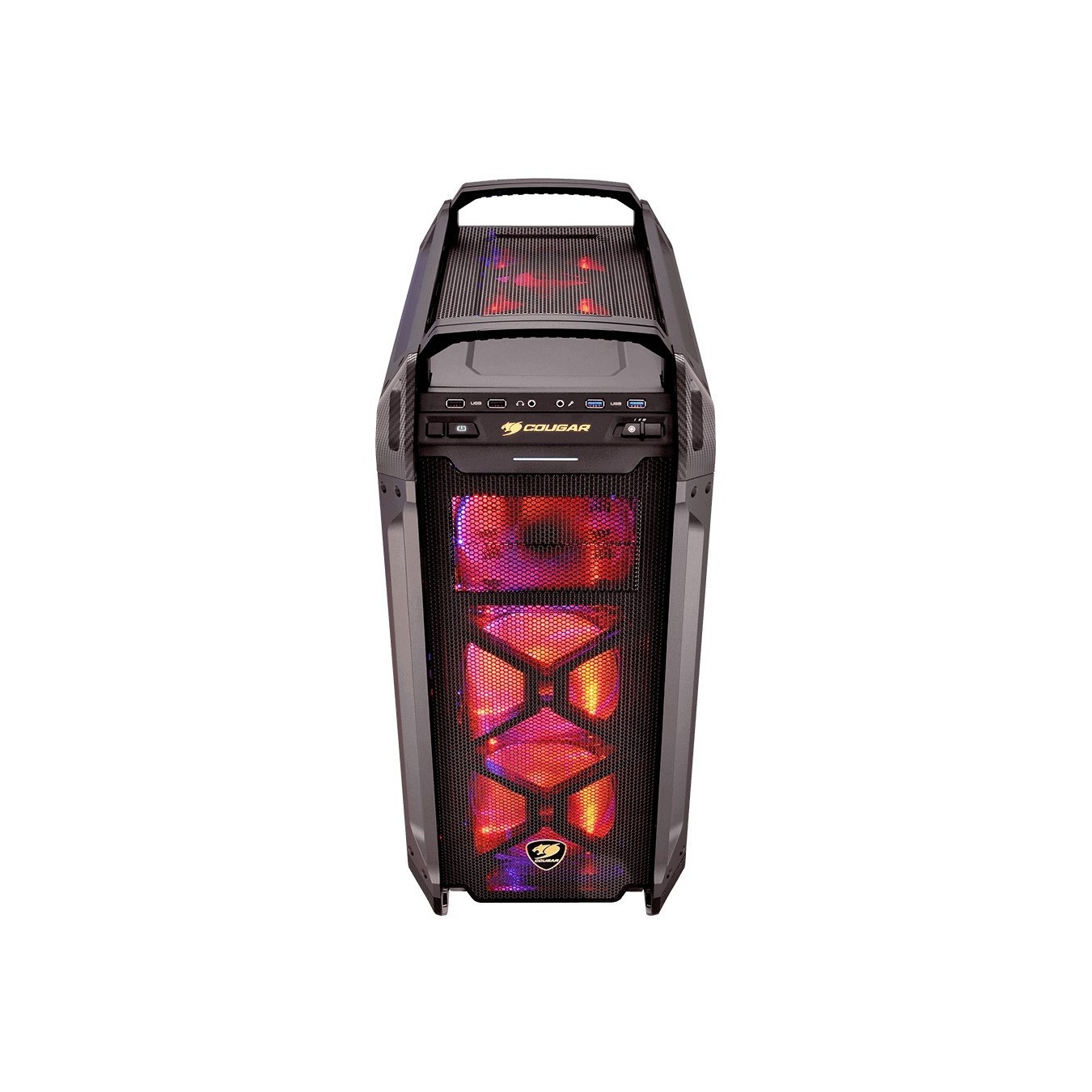 COUGAR Full-Tower Case - Panzer Max-G - Black — Buy in Cyprus with Fast Delivery