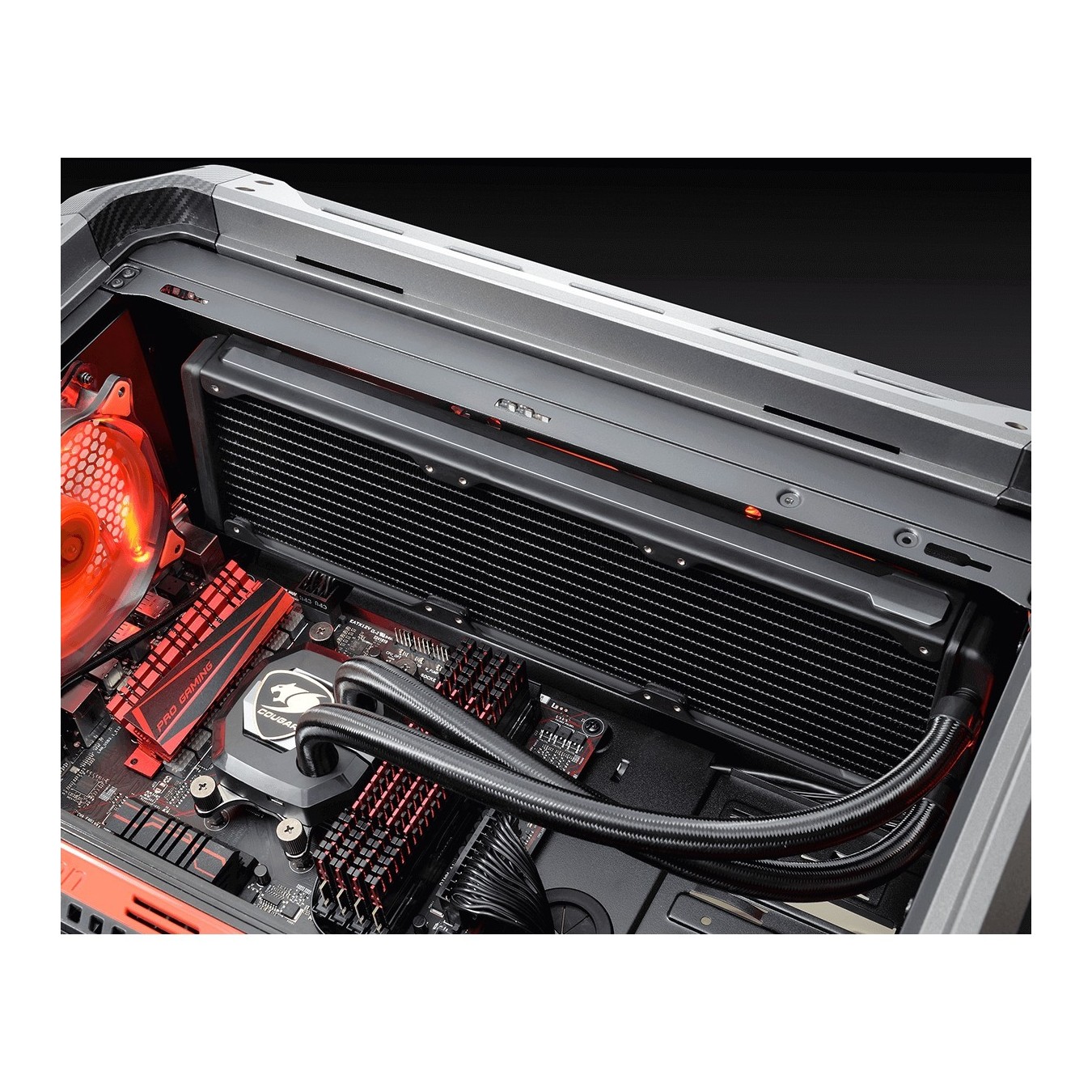 COUGAR Full-Tower Case - Panzer Max-G - Black — Buy in Cyprus with Fast Delivery