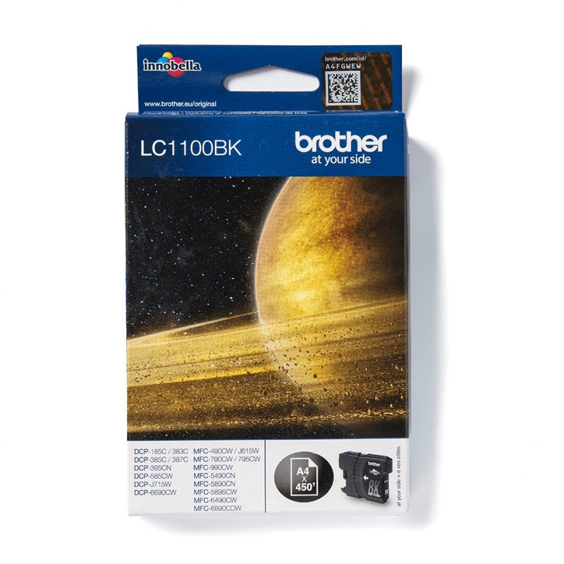 Buy Brother Ink Cartridge - LC-1100BK - Black in Cyprus, Nicosia, Limassol, Larnaka, Pafos