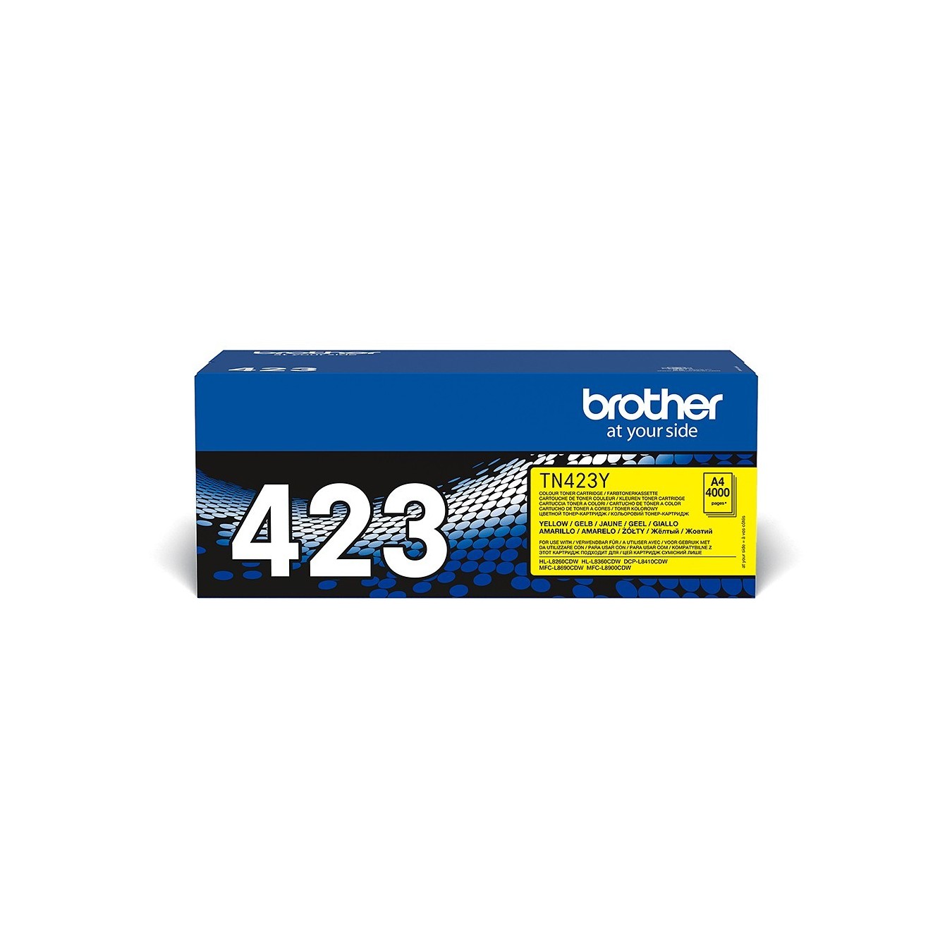 Brother Toner - TN-423Y - Yellow up to 4,000 pages ISO 19798 — Buy in Cyprus with Fast Delivery