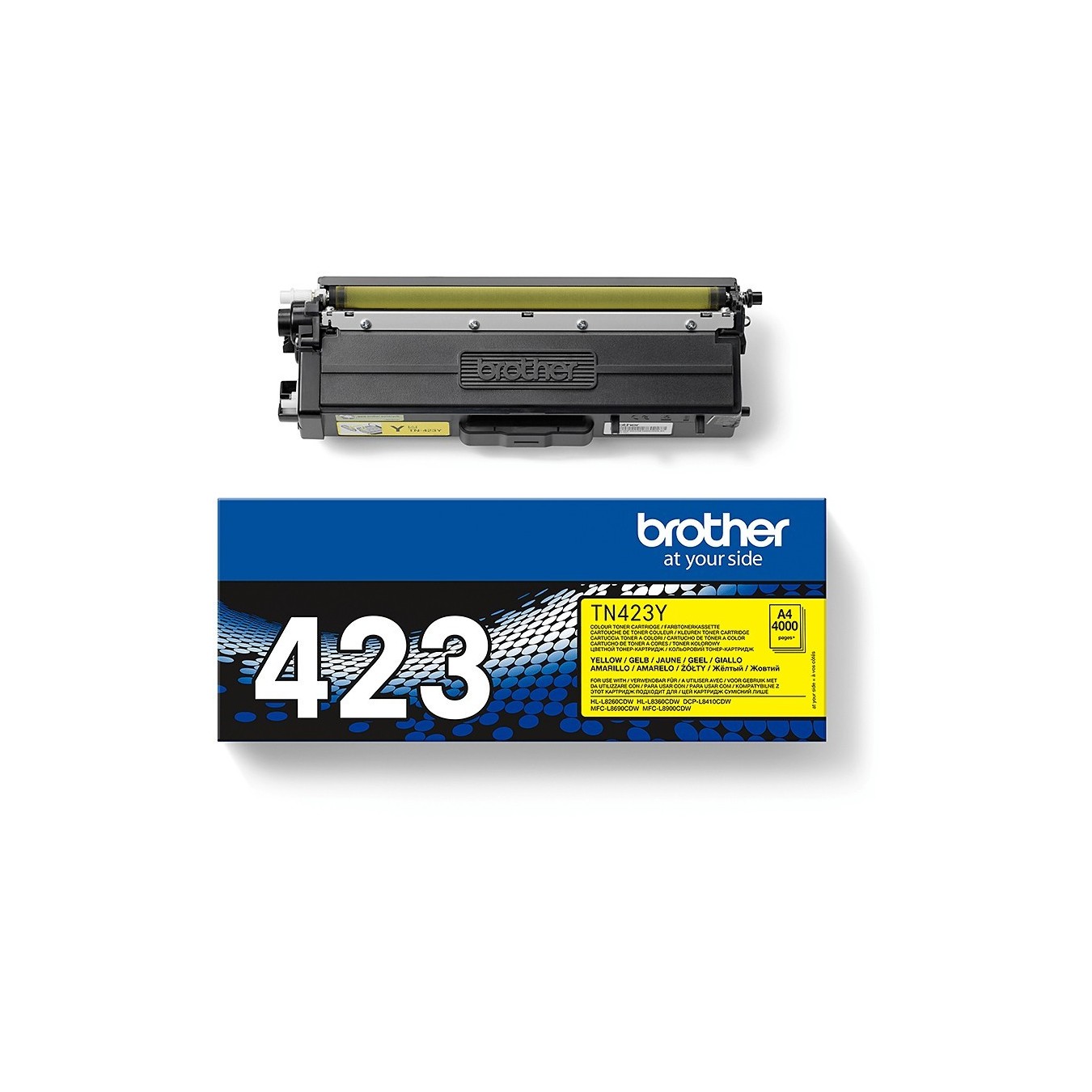 Brother Toner - TN-423Y - Yellow up to 4,000 pages ISO 19798 — Buy in Cyprus with Fast Delivery