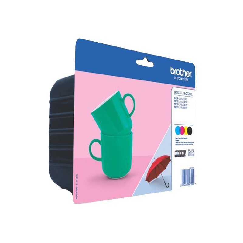 Buy Brother Ink Value Pack - LC-227XLVALBP - (BK C M Y) in Cyprus, Nicosia, Limassol, Larnaka, Pafos