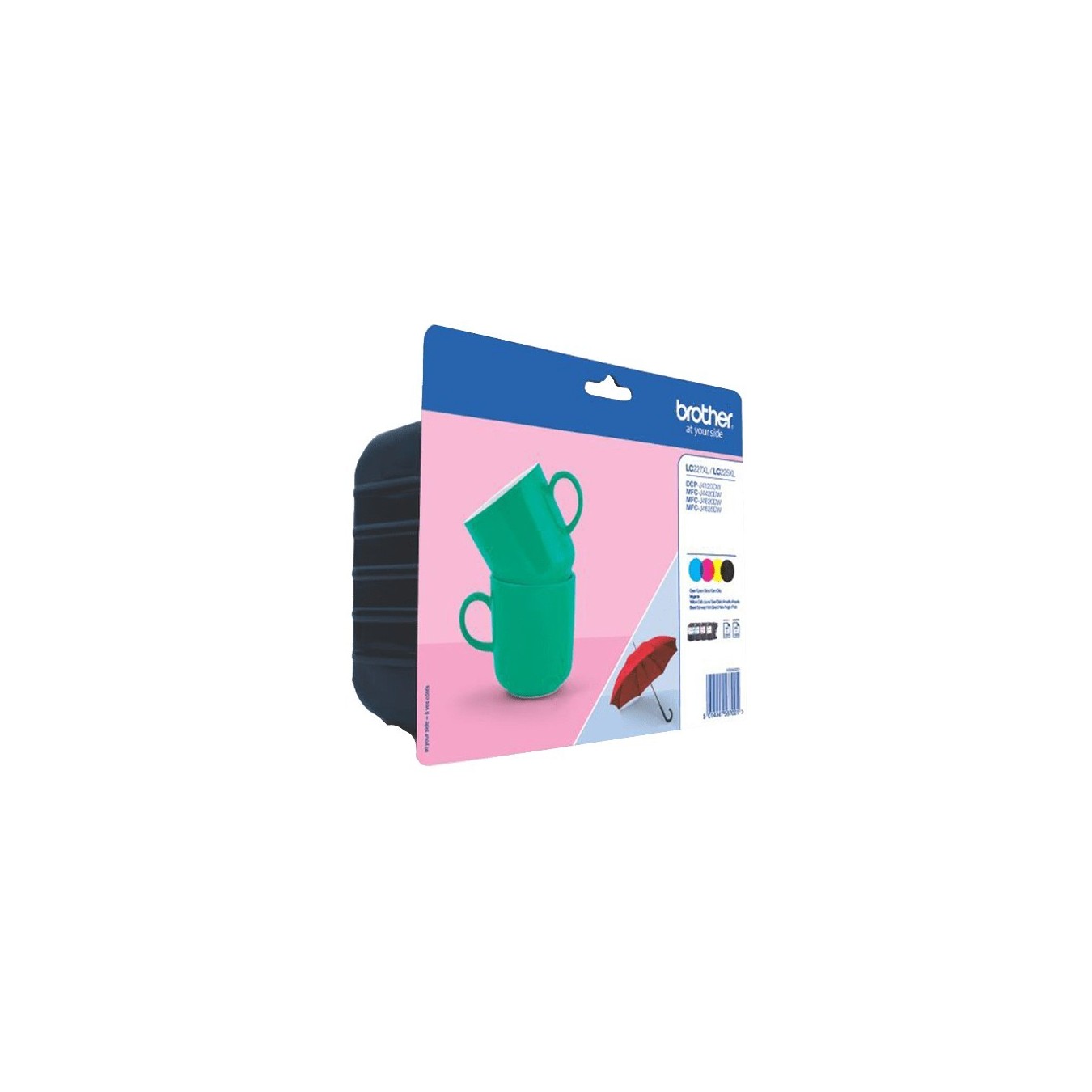 Brother Ink Value Pack - LC-227XLVALBP - (BK C M Y) — Buy in Cyprus with Fast Delivery
