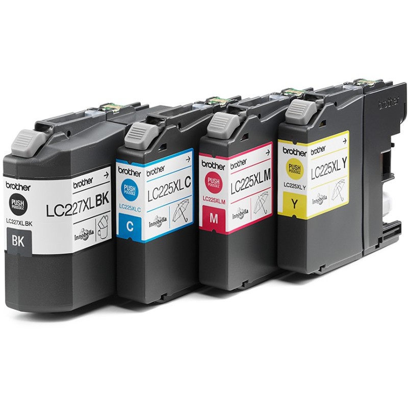 Buy Brother Ink Value Pack - LC-227XLVALBP - (BK C M Y) in Cyprus, Nicosia, Limassol, Larnaka, Pafos