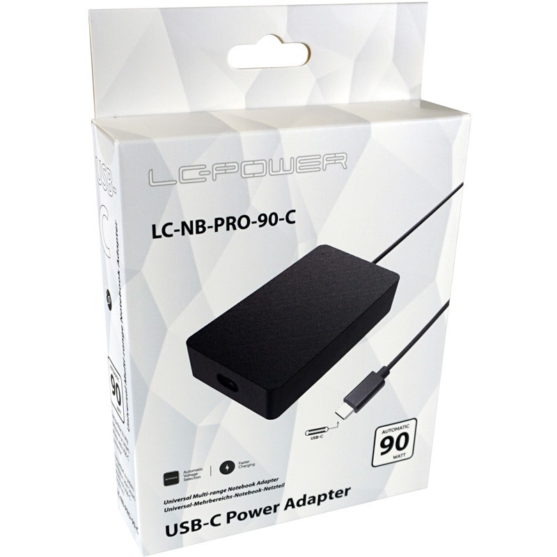 Buy LC-Power Power Adapter - 90W USB-C in Cyprus, Nicosia, Limassol, Larnaka, Pafos