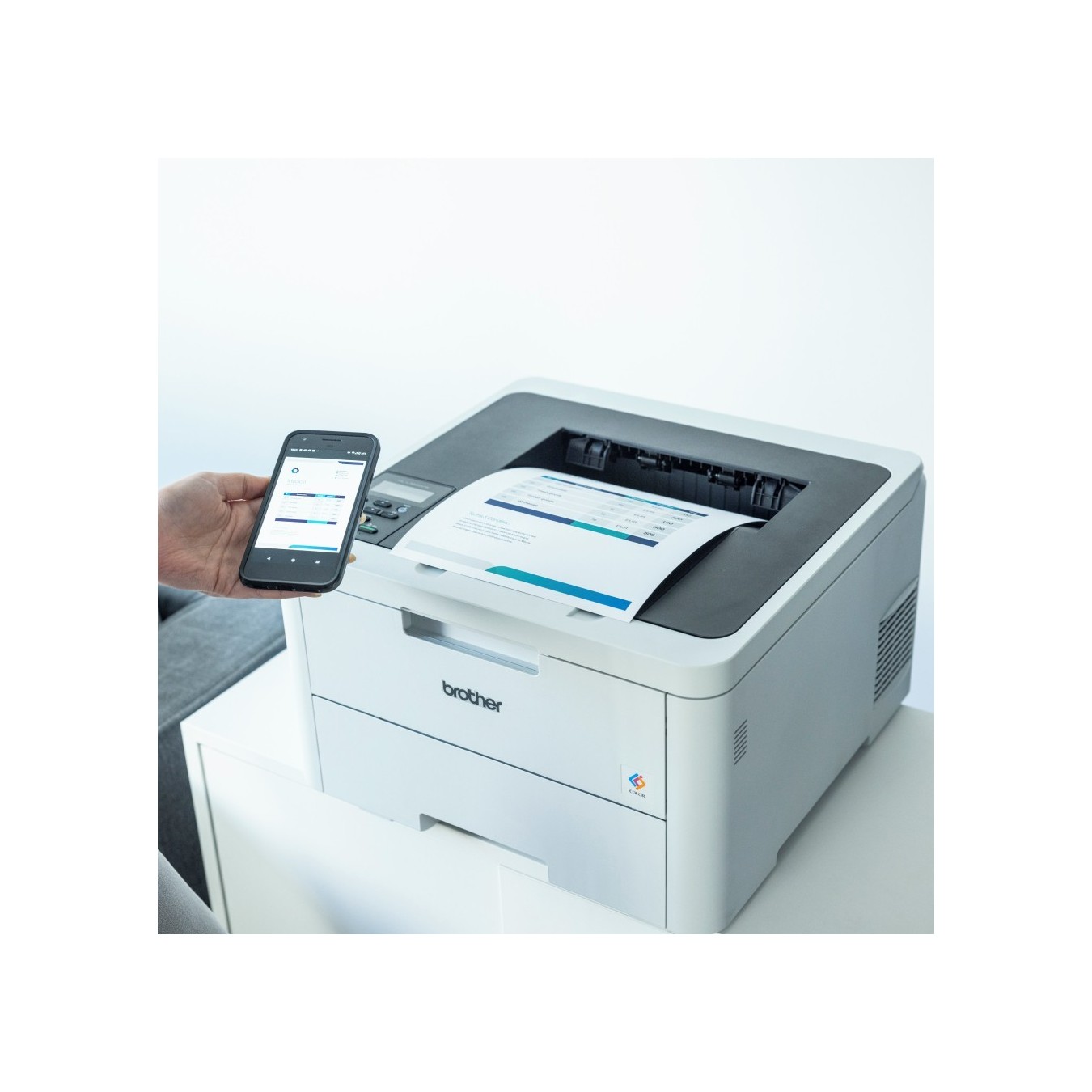 Brother Printer - HLL3220CWE - Laser LED Printing - Color — Buy in Cyprus with Fast Delivery