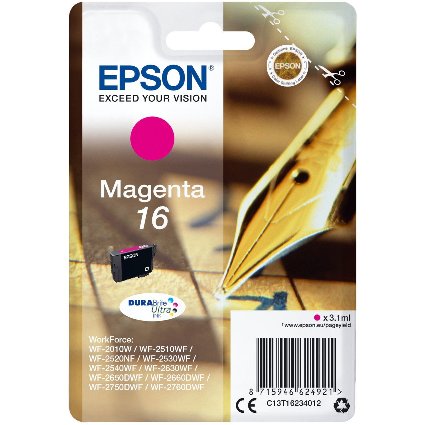 Epson - C13T16234012 - Magenta — Buy in Cyprus with Fast Delivery