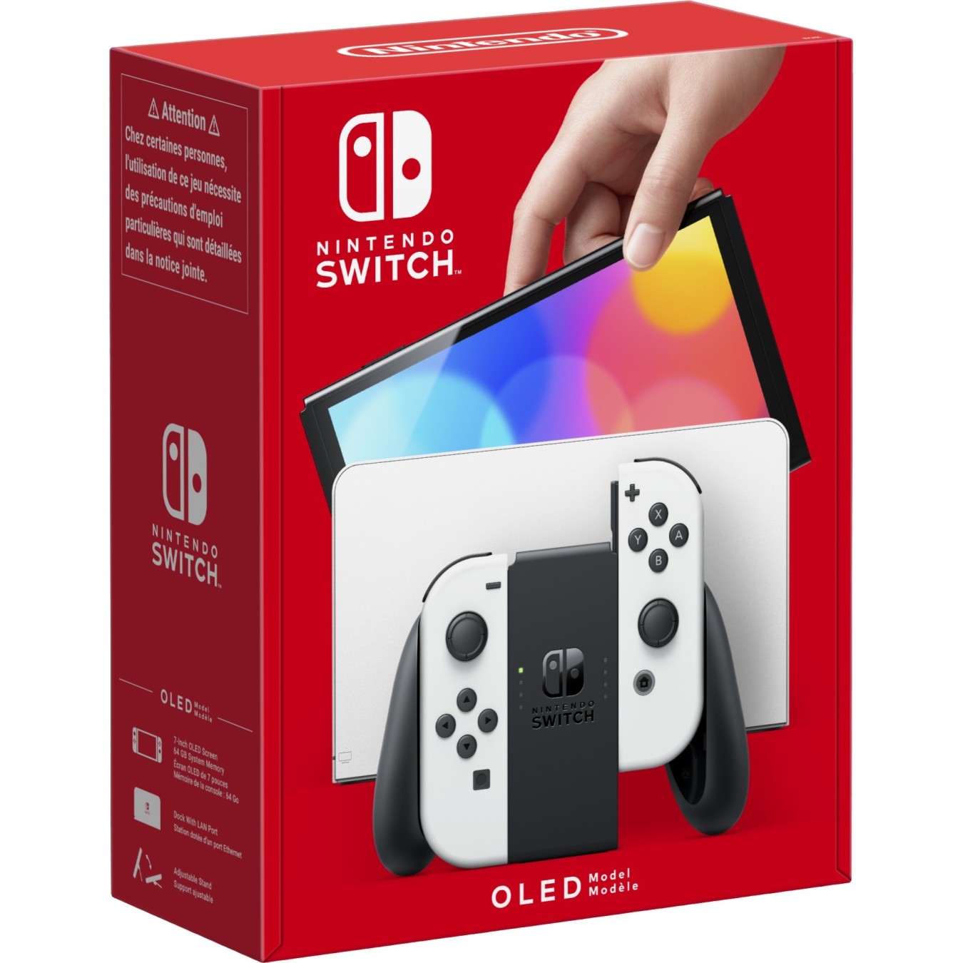 Nintendo Switch OLED - White White — Buy in Cyprus with Fast Delivery