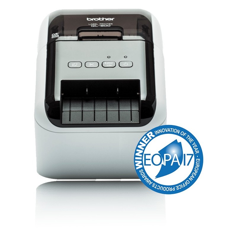 Buy Brother Label Printer - QL-800 - Direct Thermal Color 300 x 600 DPI in Cyprus, Nicosia, Limassol, Larnaka, Pafos