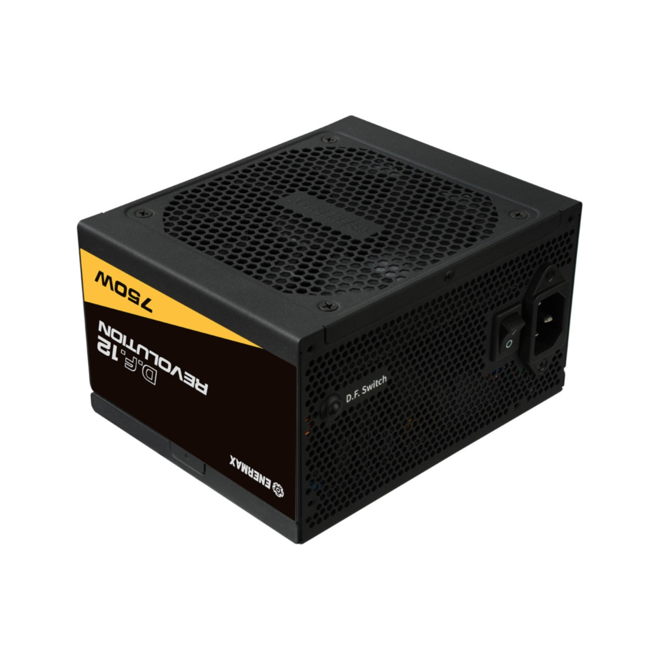 Enermax Revolution D.F.12 ETV750G - 750W ATX 3.1 PSU - Fully-Modular, 80 PLUS Gold, Black — Buy in Cyprus with Fast Delivery