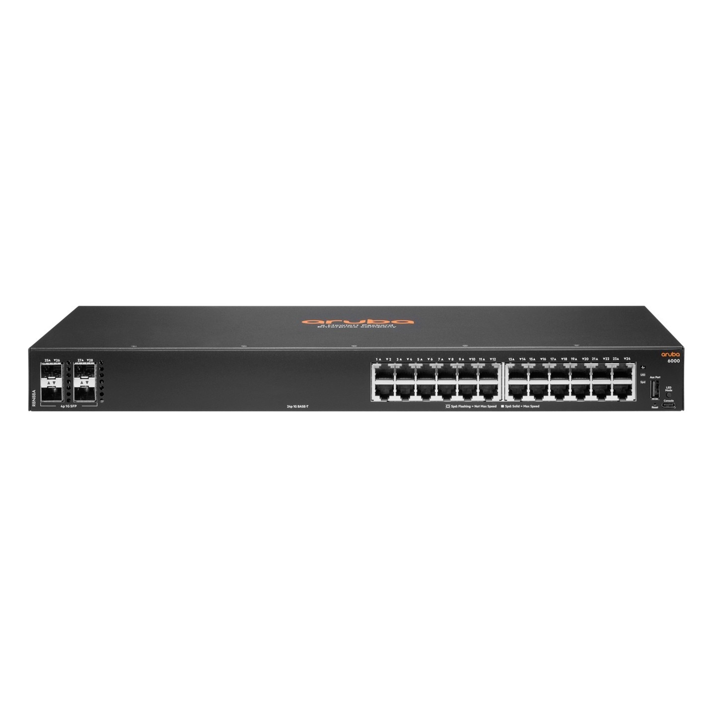 HP Enterprise Aruba - 6000 - 24+4P 24G + 4SFP Switch M RM — Buy in Cyprus with Fast Delivery
