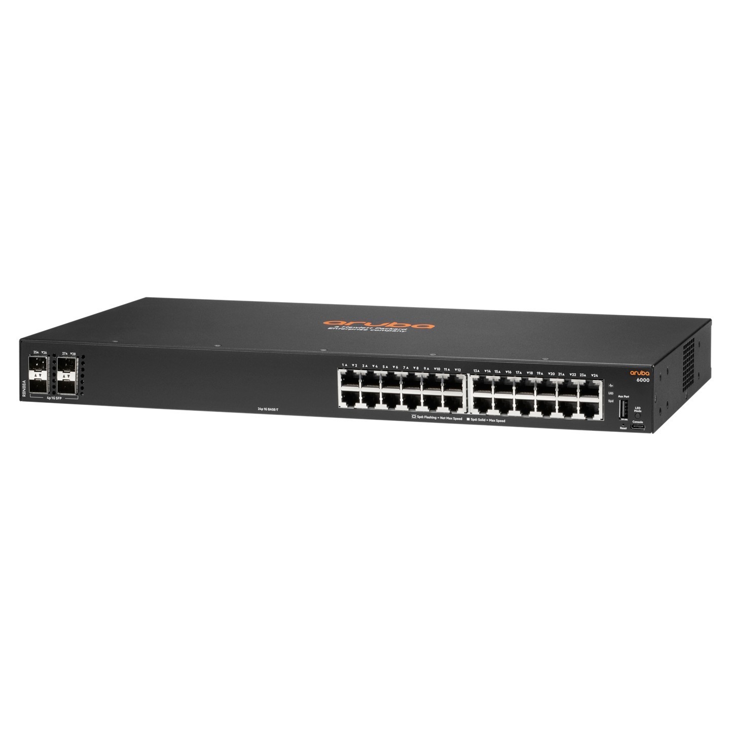 HP Enterprise Aruba - 6000 - 24+4P 24G + 4SFP Switch M RM — Buy in Cyprus with Fast Delivery