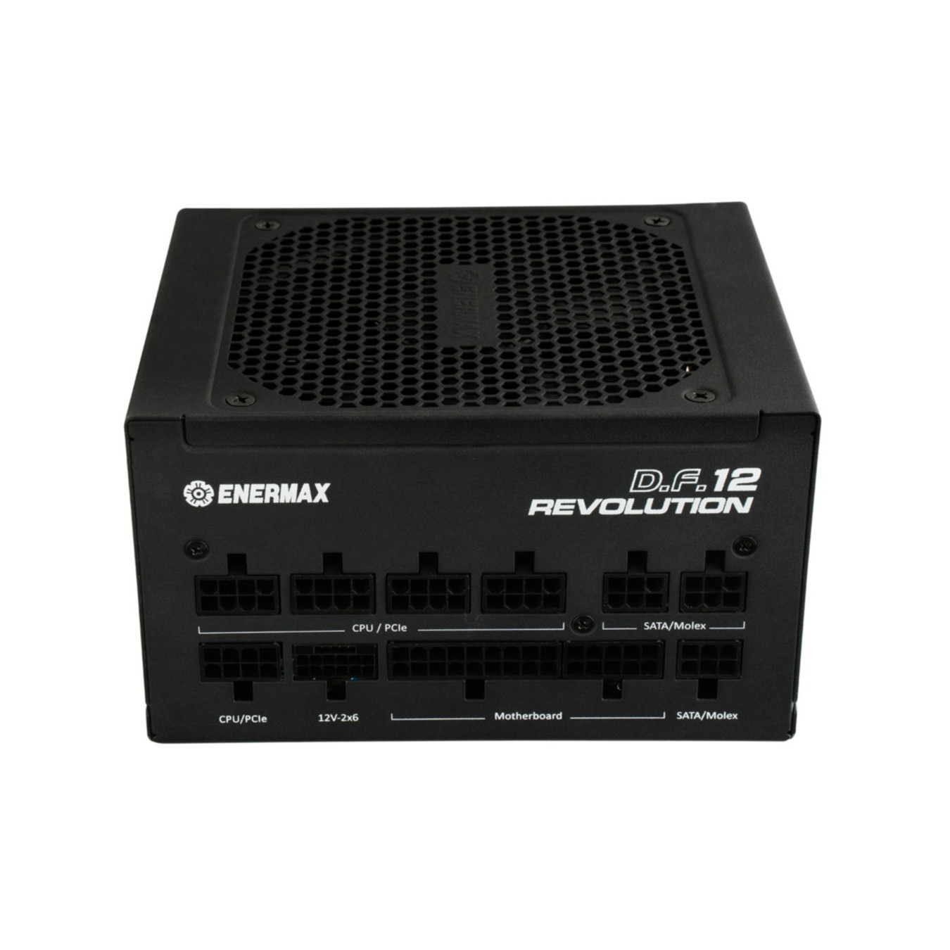 Enermax Revolution D.F.12 ETV750G - 750W ATX 3.1 PSU - Fully-Modular, 80 PLUS Gold, Black — Buy in Cyprus with Fast Delivery