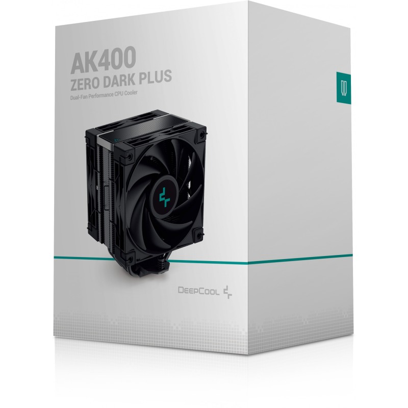 Buy K Cooler Deepcool - AK400 - ZERO DARK PLUS in Cyprus, Nicosia, Limassol, Larnaka, Pafos