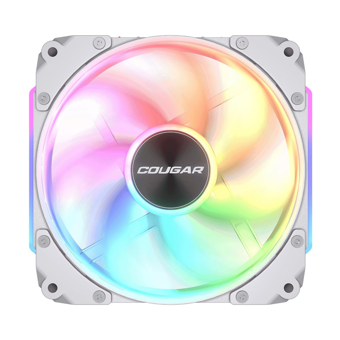 COUGAR Case Fan - Apolar 120 ARGB - 120 mm, Reverse Blade, White — Buy in Cyprus with Fast Delivery