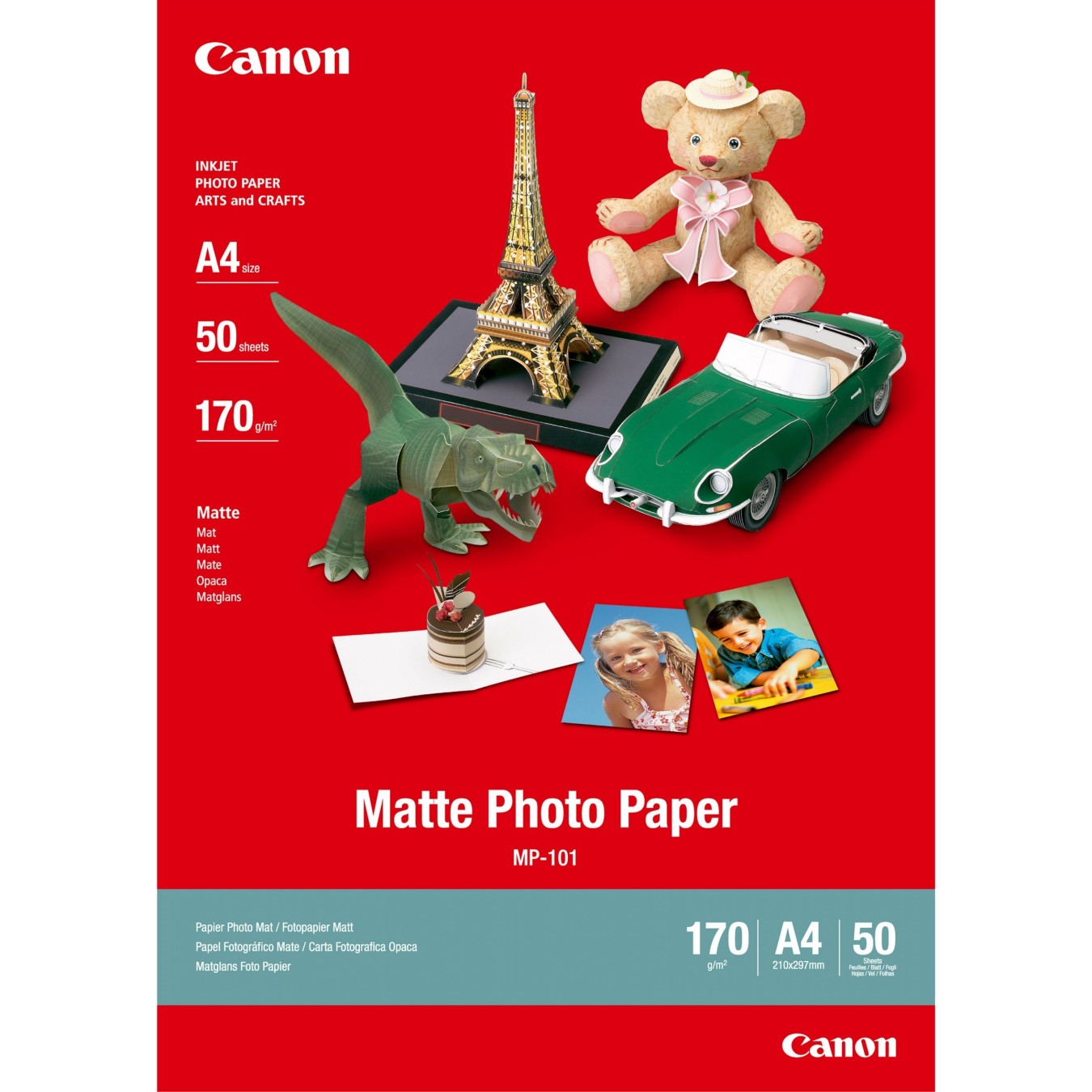 Canon Photo Paper - 7981A005 - A4 — Buy in Cyprus with Fast Delivery