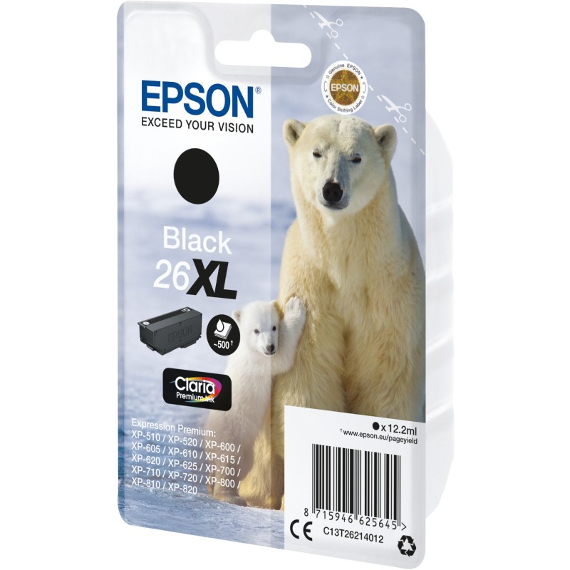 Buy Epson - T2621 - 26XL Black in Cyprus, Nicosia, Limassol, Larnaka, Pafos