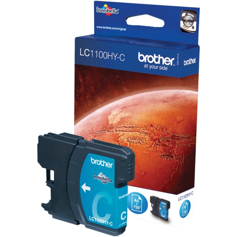 Buy Brother Ink Cartridge - LC-1100HYC - Cyan in Cyprus, Nicosia, Limassol, Larnaka, Pafos