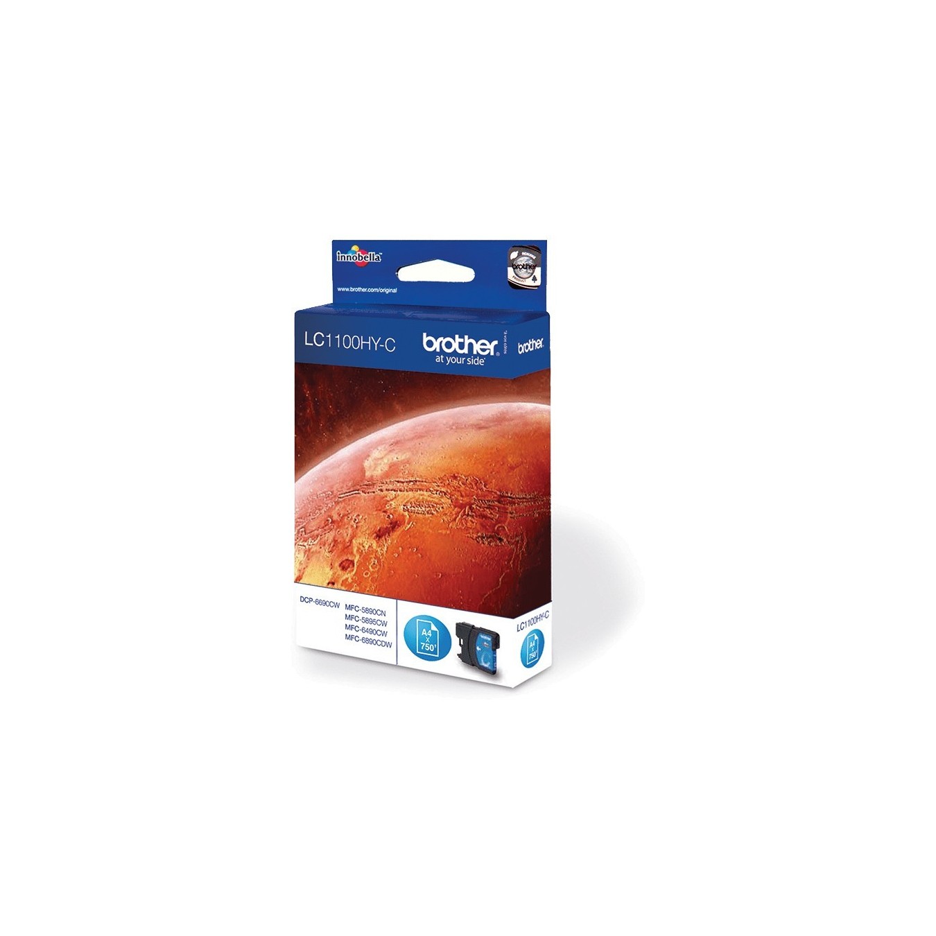 Brother Ink Cartridge - LC-1100HYC - Cyan — Buy in Cyprus with Fast Delivery