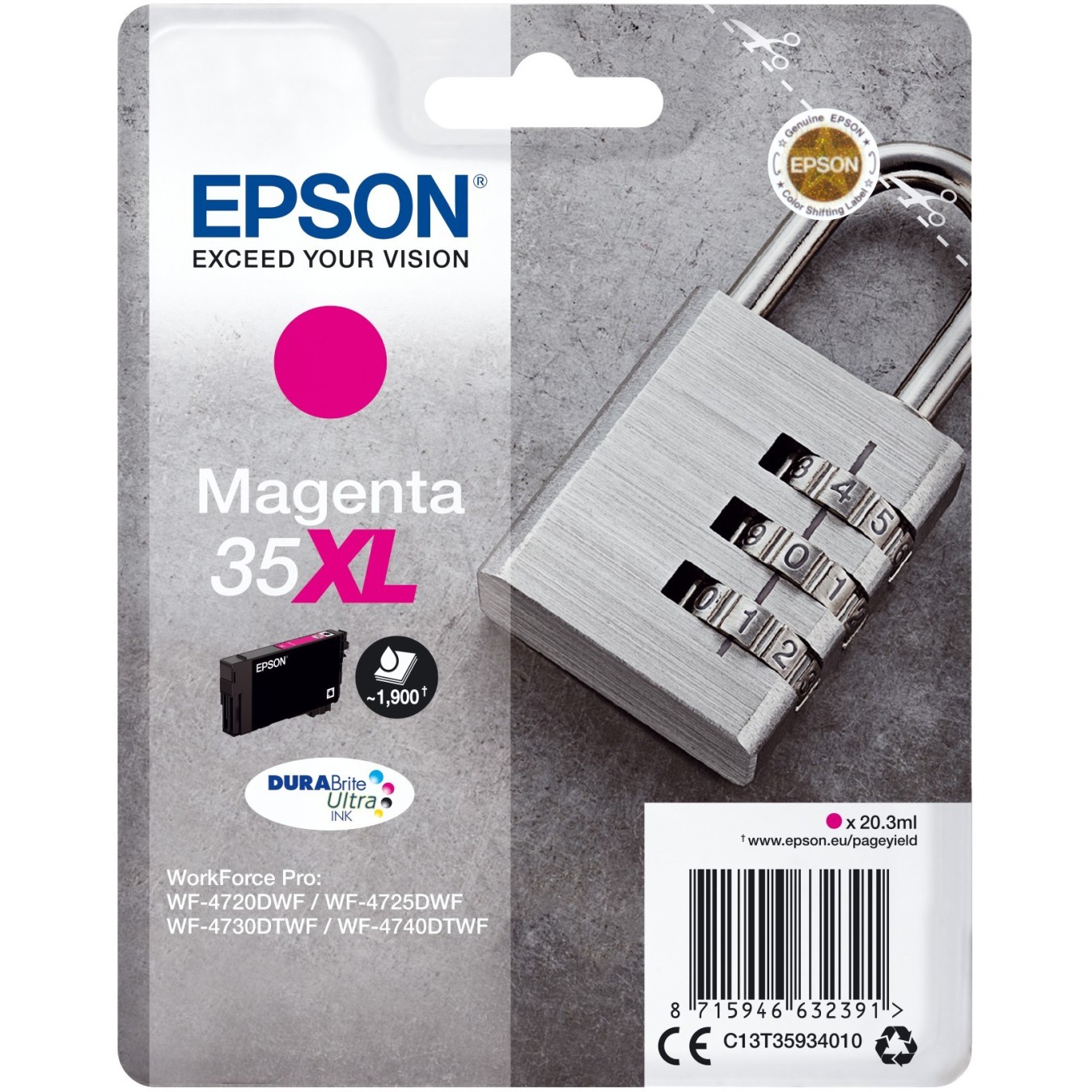 Epson - C13T35934010 - magenta HC — Buy in Cyprus with Fast Delivery