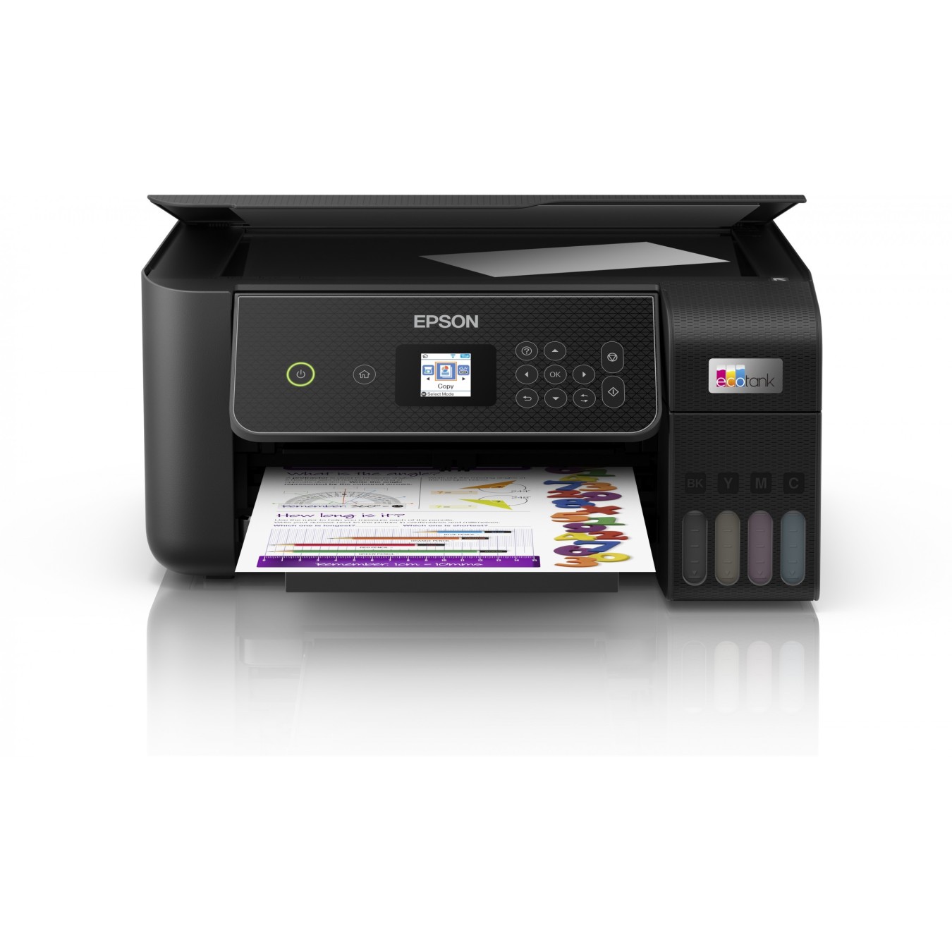 Epson EcoTank Inkjet Multifunction Printer - ET-2870 - 3-in-1, A4, Wi-Fi, Wi-Fi Direct, ADF, Duplex