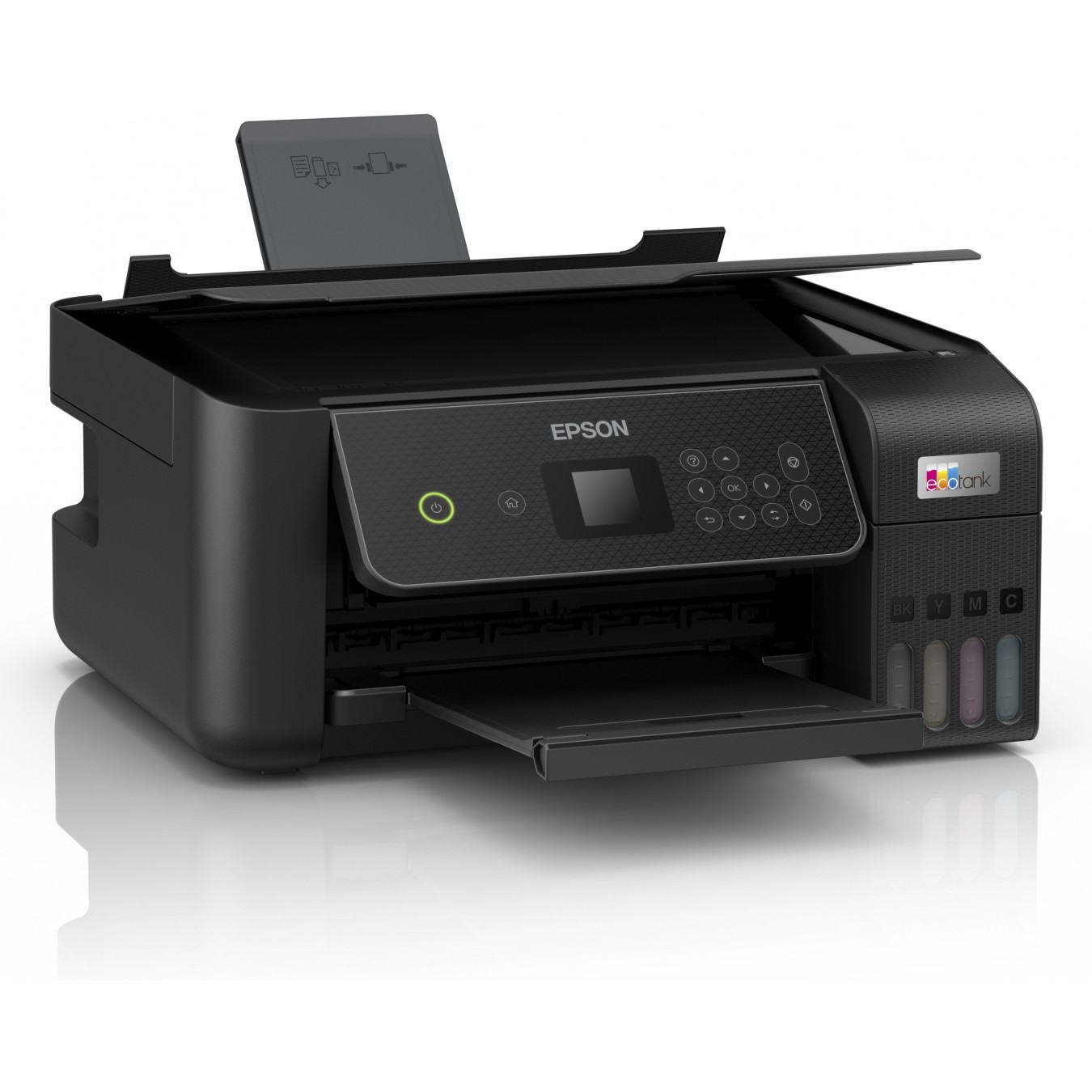 Epson EcoTank Inkjet Multifunction Printer - ET-2870 - 3-in-1, A4, Wi-Fi, Wi-Fi Direct, ADF, Duplex