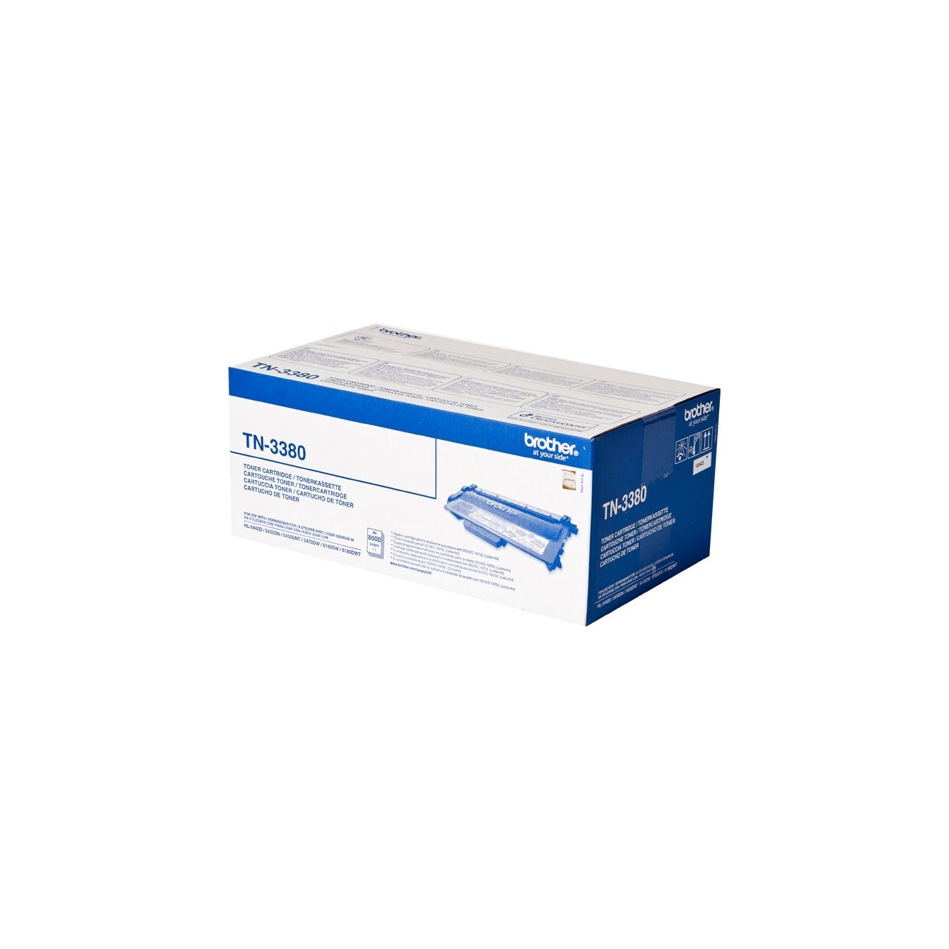 Brother Toner - TN-3380 - Black up to 8,000 pages per ISO IEC 19752 — Buy in Cyprus with Fast Delivery