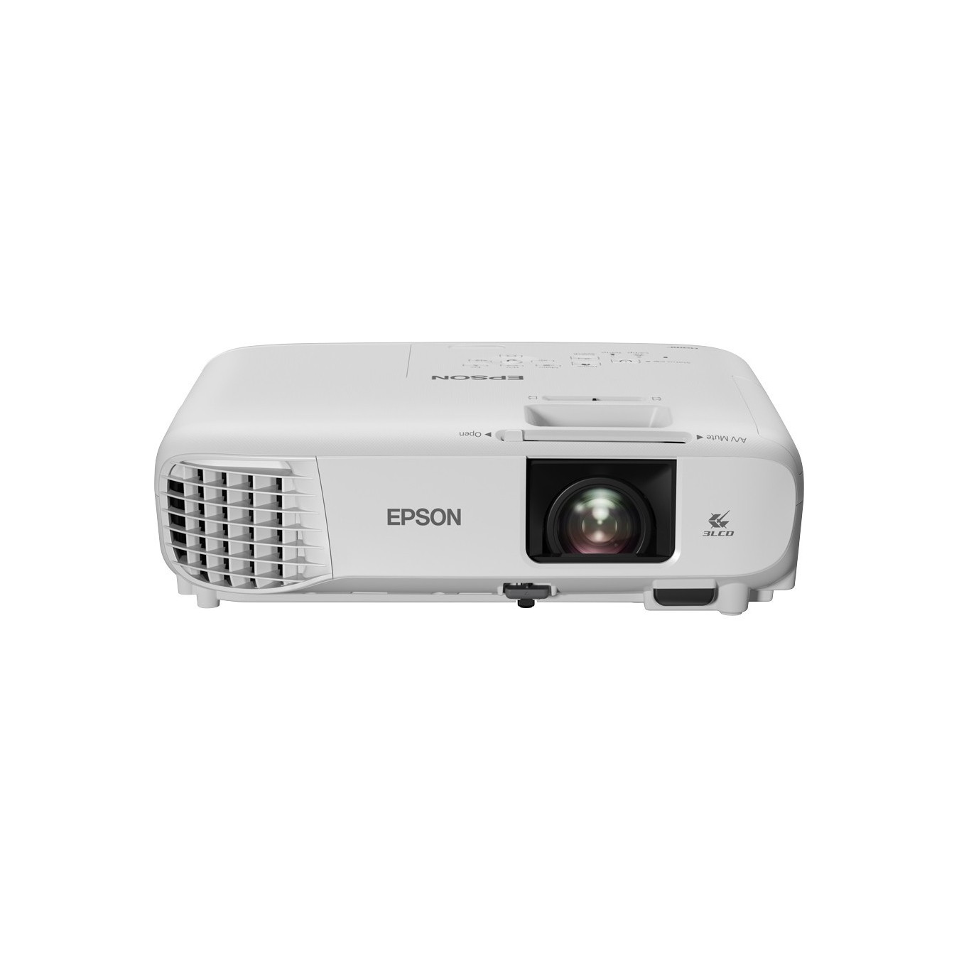 (1920x1080) Epson - EB-FH06 - 3-LCD Portable 3500-Lumen 16:9 VGA HDMI CompositeVideo Speaker Full HD White 28-37dB