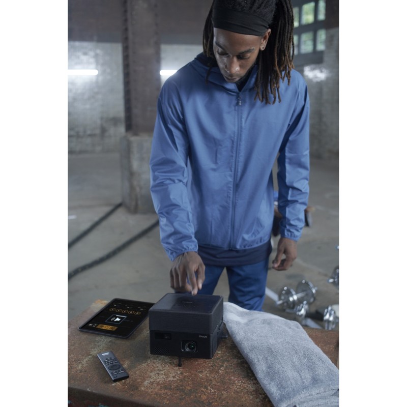 Buy Epson Projector - EF-12 - 1920x1080 16:9 1000-Lumen Laser HDMI USB2.0-A Andr... in Cyprus, Nicosia, Limassol, Larnaka, Pafos