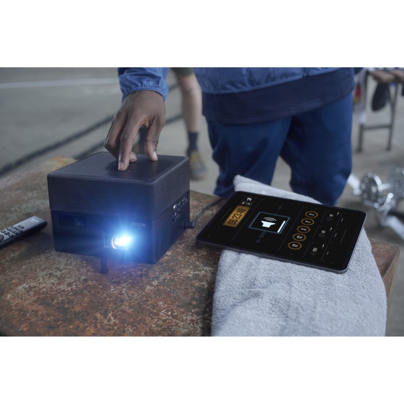 Buy Epson Projector - EF-12 - 1920x1080 16:9 1000-Lumen Laser HDMI USB2.0-A Andr... in Cyprus, Nicosia, Limassol, Larnaka, Pafos