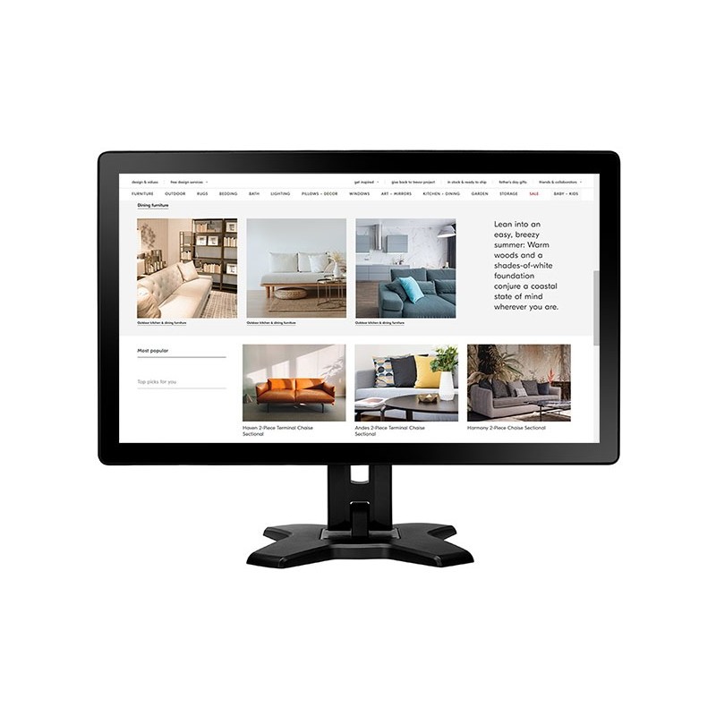 Buy AG neovo TX-2401 61.0cm 16:9 10 Point Touch black in Cyprus, Nicosia, Limassol, Larnaka, Pafos