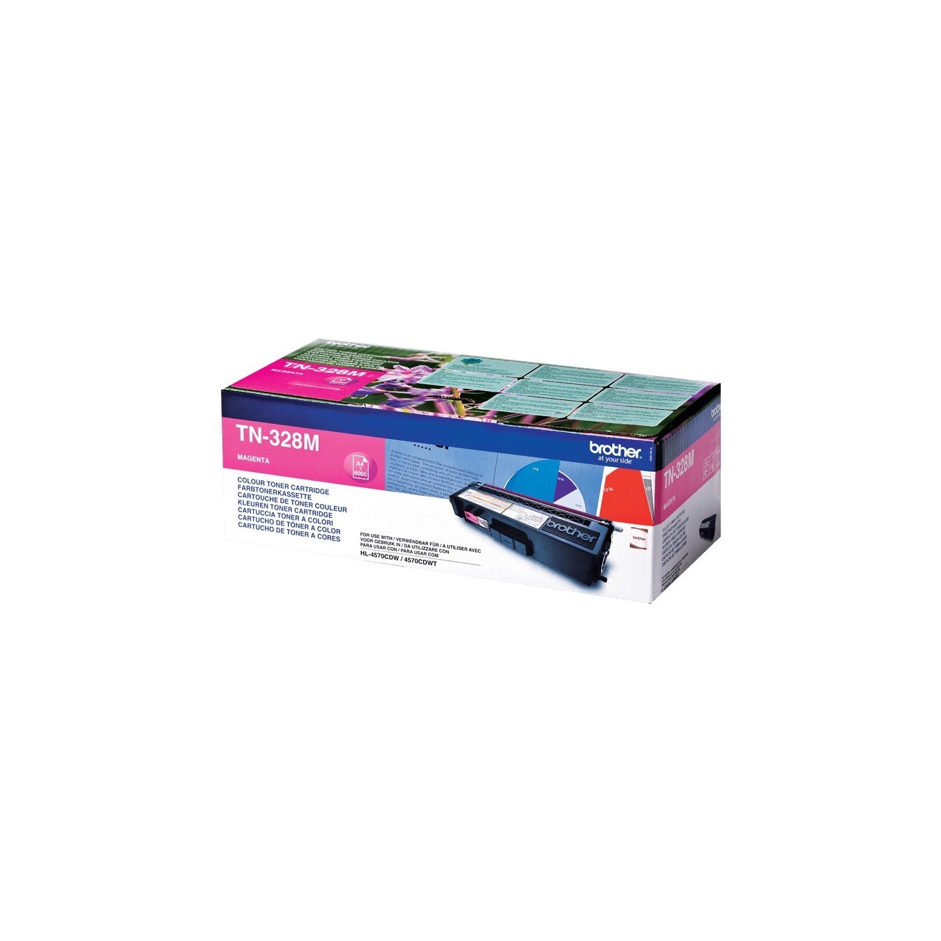 Brother - TN-328M - Magenta — Buy in Cyprus with Fast Delivery