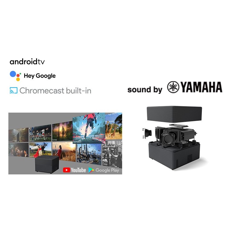 Buy Epson Projector - EF-12 - 1920x1080 16:9 1000-Lumen Laser HDMI USB2.0-A Andr... in Cyprus, Nicosia, Limassol, Larnaka, Pafos