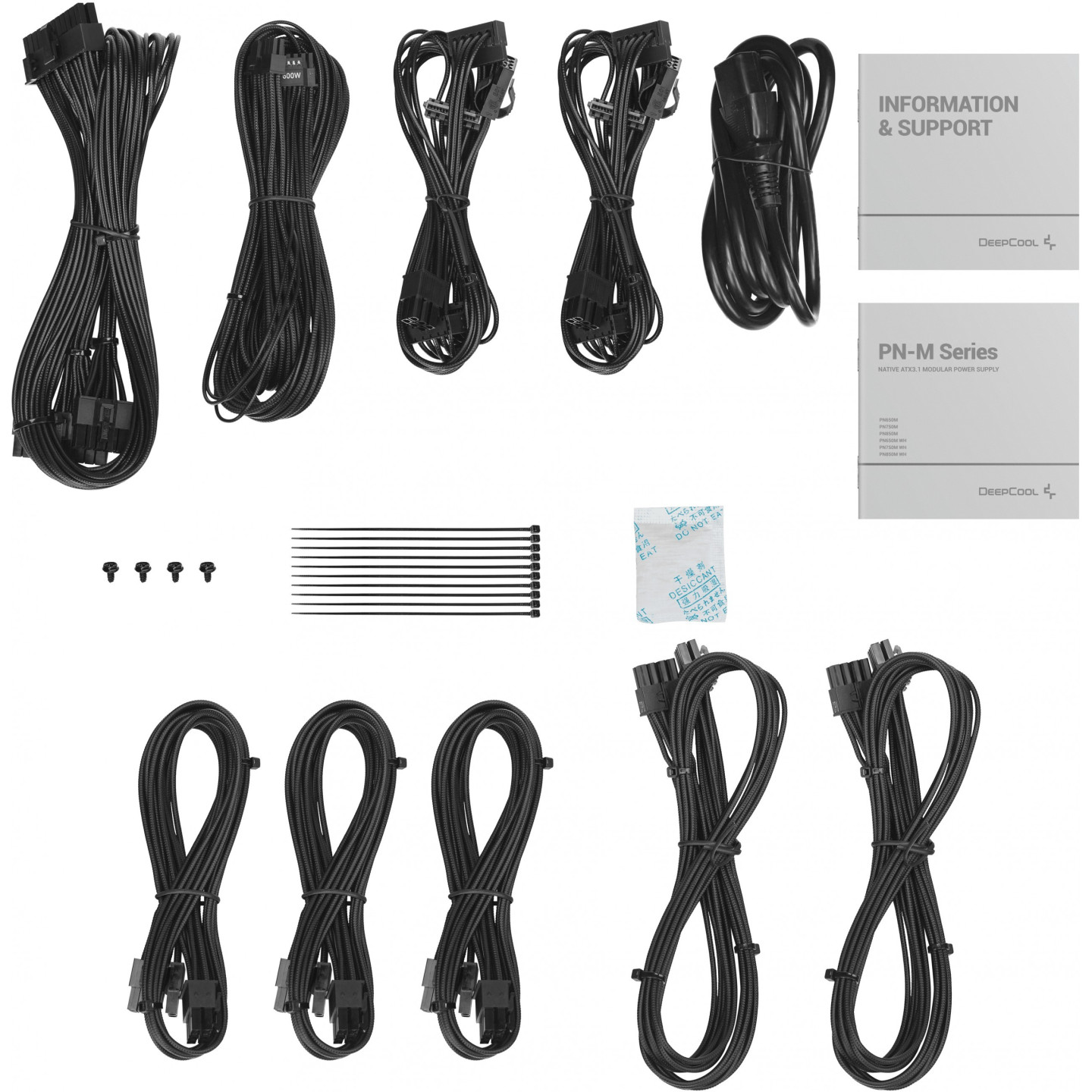 DeepCool PN850-M 850W 80+ Gold Fully Modular ATX 3.1 PSU (Boxed) — Buy in Cyprus with Fast Delivery